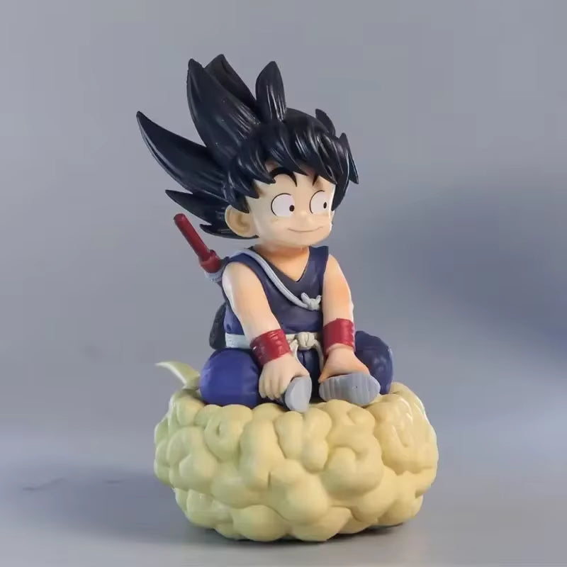 16Cm Figures Son Goku Manga Anime Action Figure Somersault Cloud Collection Doll PVC Model Ornament Toy Perfect Gift for Fans