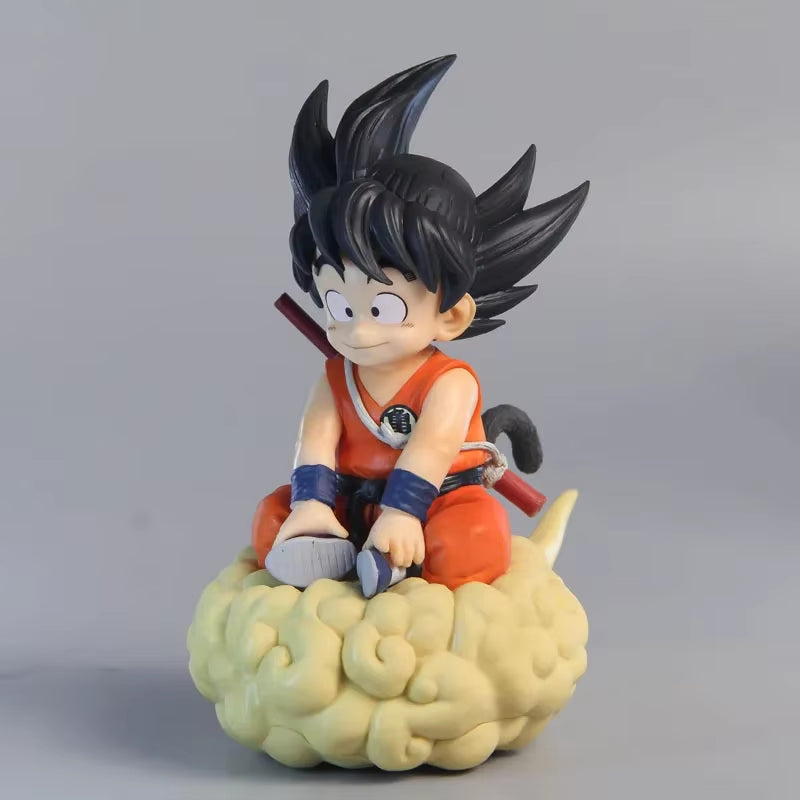 16Cm Figures Son Goku Manga Anime Action Figure Somersault Cloud Collection Doll PVC Model Ornament Toy Perfect Gift for Fans